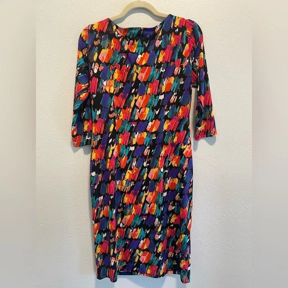 Anne Klein Colorful Dress Size 6 - Picture 11 of 16
